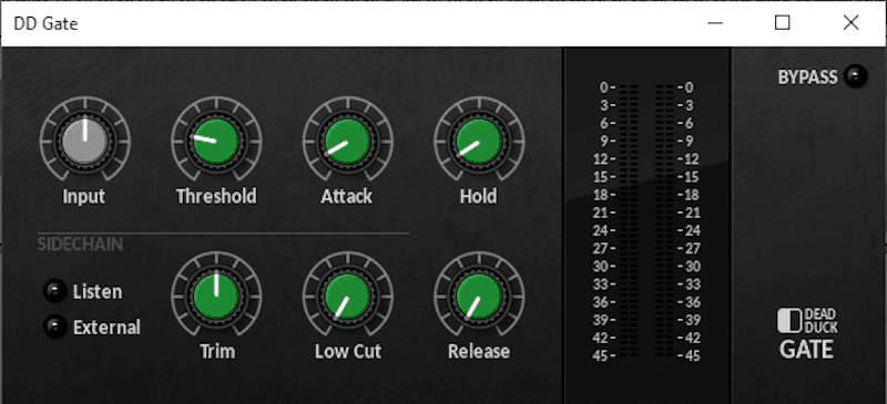 DD Gate - Kostenloses Noise Gate VST Plugin