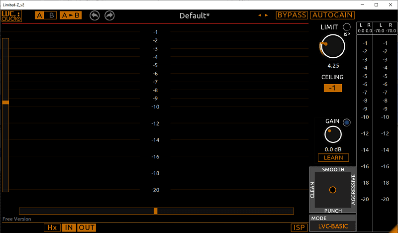 Limited-Z - Kostenloses Limiter VST Plugin