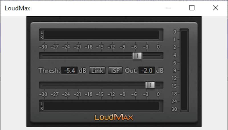 LoudMax - Kostenloses Limiter VST Plugin