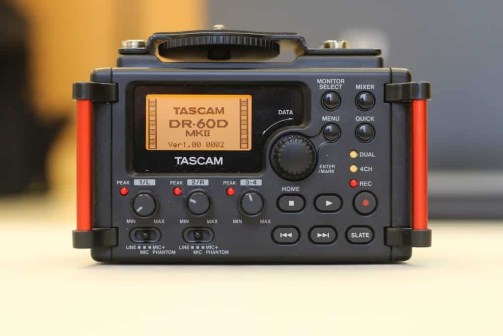 Tascam DR-60 Audio Recorder für Kameras