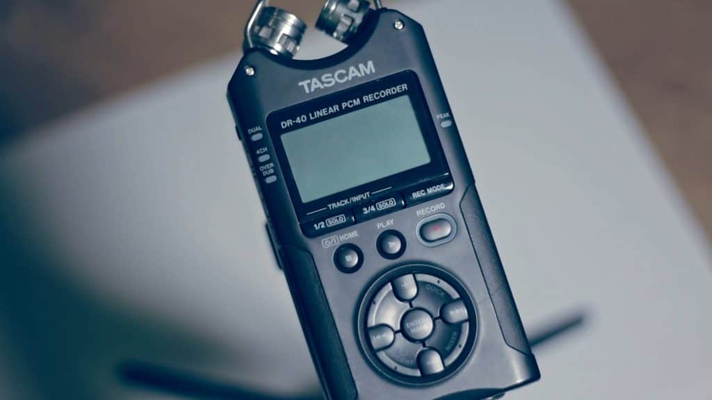 Tascam DR-40 Audio Recorder