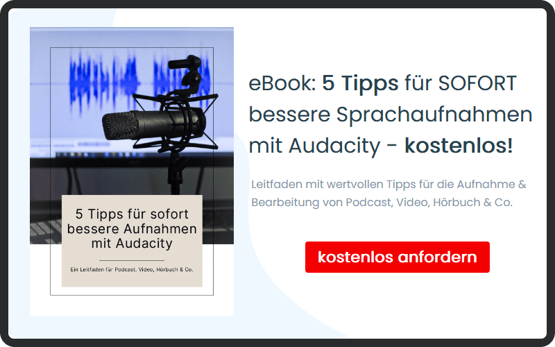 Audacity Leitfaden - eBook kostenlos