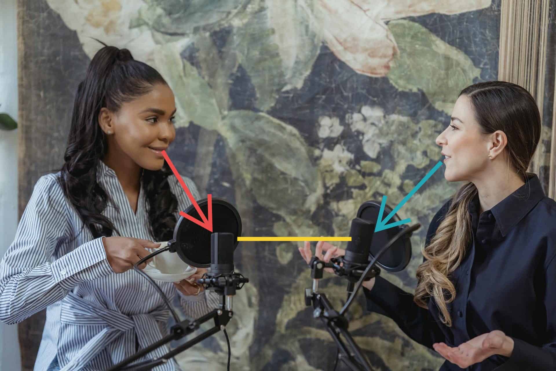 Übersprechen / Mic Bleed vorprogrammiert - falsche Abstände